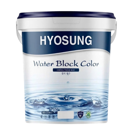 Sơn chống thấm màu tường đứng HYOSUNG
