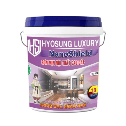 Sơn mịn nội thất cao cấp HYOSUNG LUXURY
